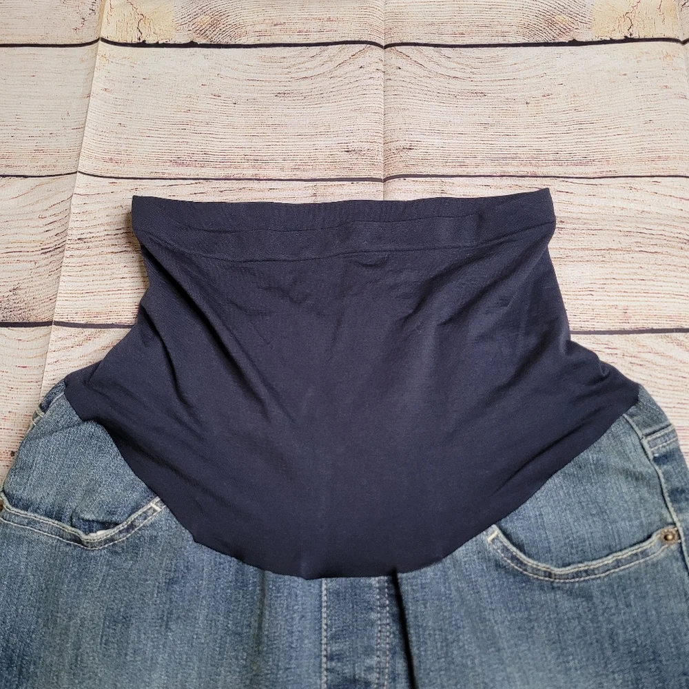Motherhood Maternity Denim Skirt - Picture 2 of 12